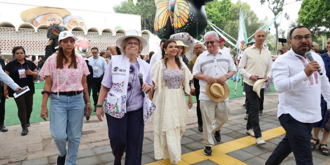 Clara Brugada inaugura Utopía “La Heróica”, en Venustiano Carranza, una de las más grandes de la ciudad y la primera en incorporar la Casa de Día para Adultos Mayores