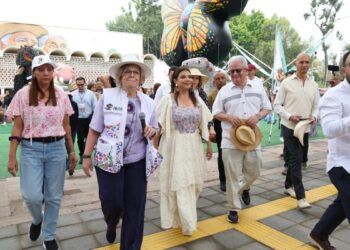 Clara Brugada inaugura Utopía “La Heróica”, en Venustiano Carranza, una de las más grandes de la ciudad y la primera en incorporar la Casa de Día para Adultos Mayores