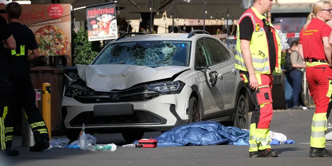 Detenido un conductor tras un atropello masivo con víctimas mortales en Leipzig (Alemania)