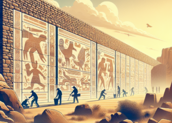 US Border Wall Construction Damages 1,000-Year-Old Land Art in Arizona