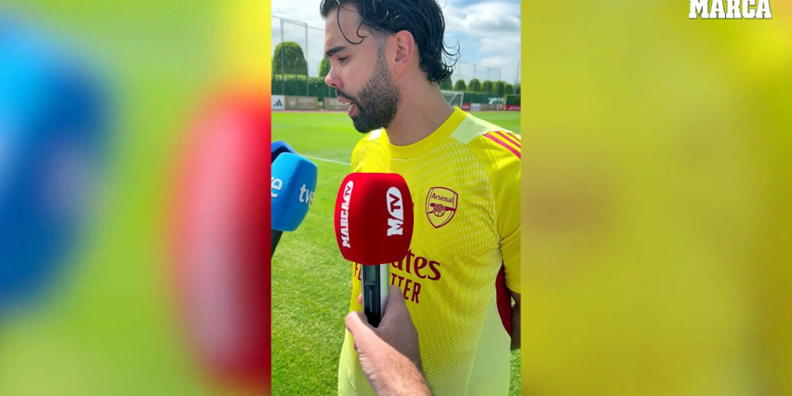 David Raya: "Las porterías a cero nos ayudan a ganar, pero también somos un equipo ofensivo"