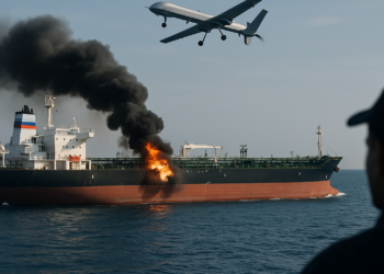 Tres petroleros de la flota fantasma rusa fueron atacados con drones en el mar Negro frente a las costas de Turquía