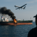 Tres petroleros de la flota fantasma rusa fueron atacados con drones en el mar Negro frente a las costas de Turquía