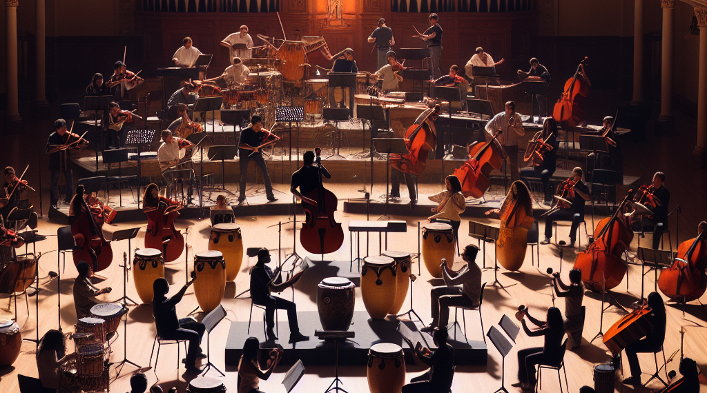 Dudamel Takes The New York Philharmonic Uptown To Play Salsa