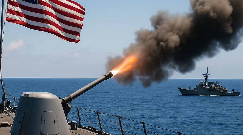 Estados Unidos bombardeó nuevas posiciones iraníes tras detectar amenazas contra buques comerciales en el estrecho de Ormuz