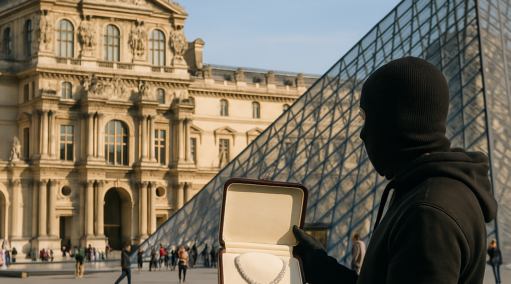 The Great Louvre Jewel Robbery Is Already A Book With A Movie Deal