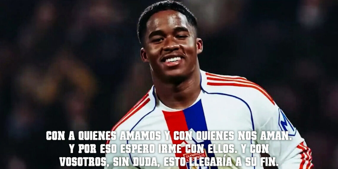 Endrick se despide de Lyon: "Decidí que no iba a matar ni un solo león"
