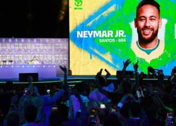 La alegría desmedida en el auditorio cuando Ancelotti pronunció el nombre de Neymar