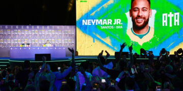 La alegría desmedida en el auditorio cuando Ancelotti pronunció el nombre de Neymar