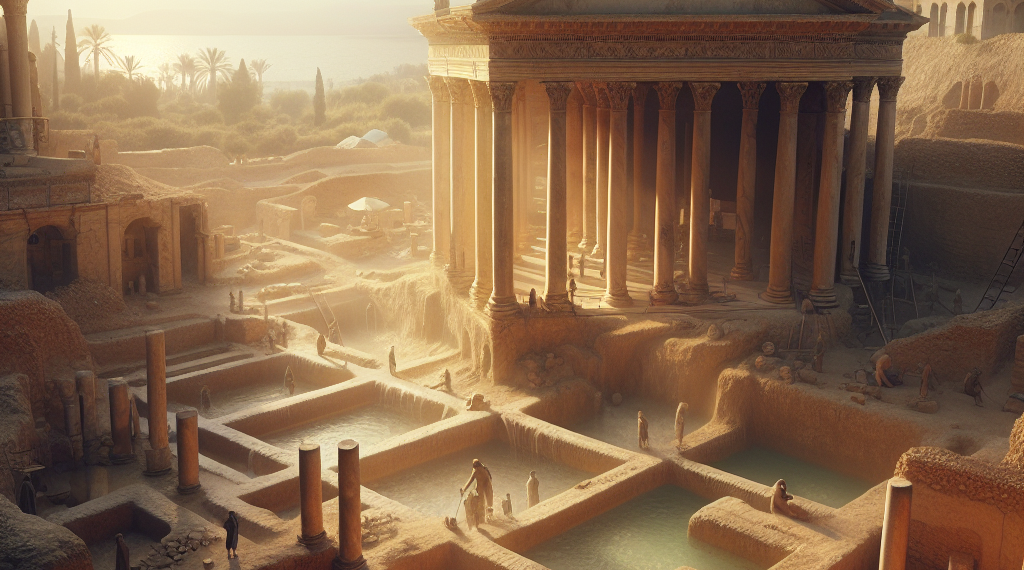 Roman Villa and Public Bathhouse Excavated in Alexandria