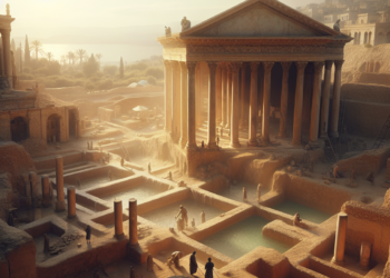 Roman Villa and Public Bathhouse Excavated in Alexandria