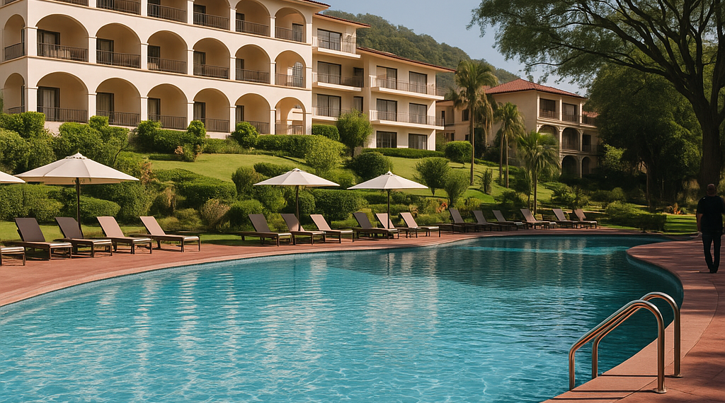 Visita Peña Nieto hotel en Ixtapan de la Sal