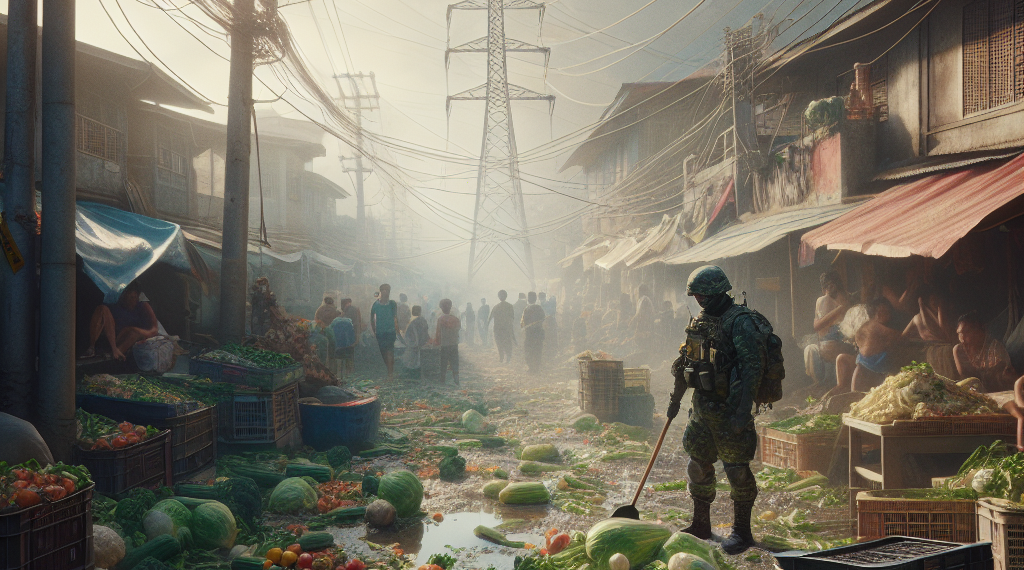 En Filipinas, el país más afectado del mundo por la crisis energética: "Estamos dejando que las verduras se pudran"