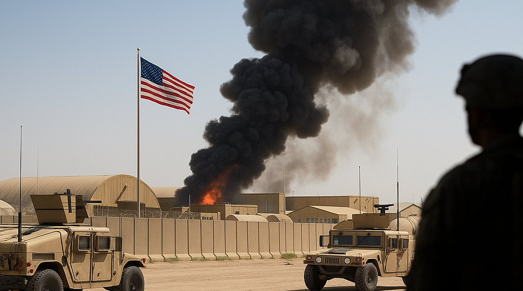 La Guardia Revolucionaria iraní atacó una base de EEUU en Kuwait tras los bombardeos de Washington en el sur del país