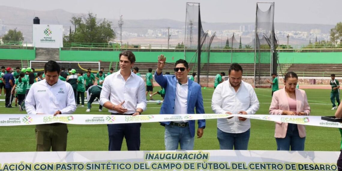 Ricardo Gallardo impulsa seguridad, infraestructura y deporte en beneficio de las familias potosinas