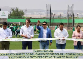 Ricardo Gallardo impulsa seguridad, infraestructura y deporte en beneficio de las familias potosinas
