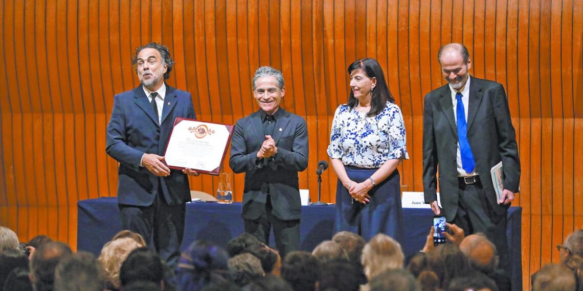 González Iñárritu es ya el primer cineasta en la historia de El Colegio Nacional