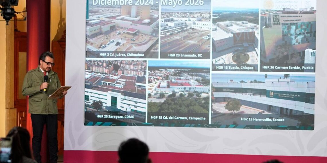 IMSS trabaja en 19 frentes de obra hospitalaria para ampliar infraestructura en el país: Zoé Robledo