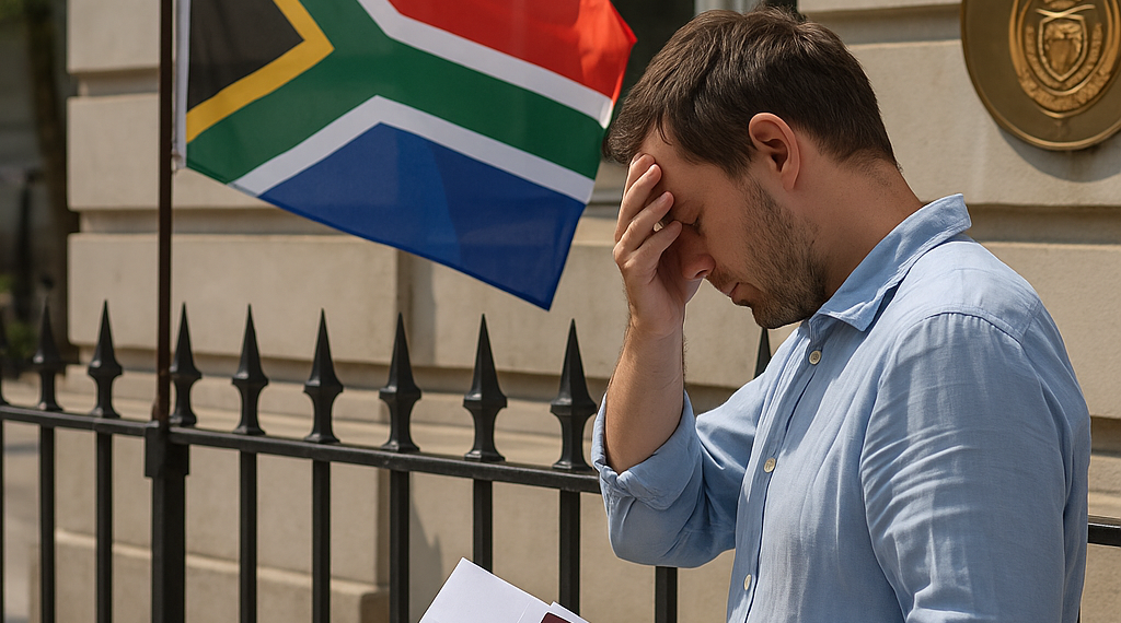 Genera indignación problema en entrega de visas a Sudáfrica