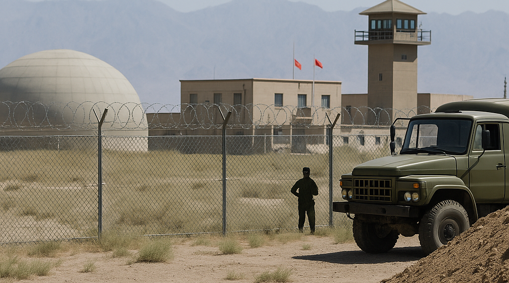Imágenes satelitales revelan una red de infraestructura militar secreta junto a los silos nucleares chinos en Xinjiang