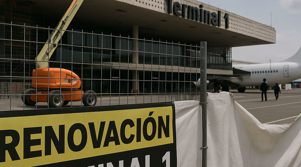 Inaugura CSP primera fase de remodelación del AICM