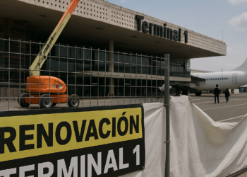Inaugura CSP primera fase de remodelación del AICM
