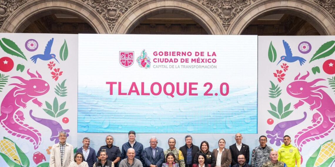 Presentación de gabinete de agua y Tlaloque 2.0: inversión sin precedentes para mitigar inundaciones en CDMX