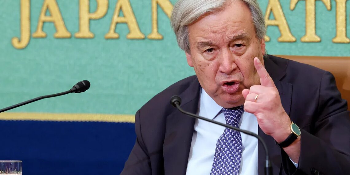 Israel suspende relaciones con el secretario general de la ONU