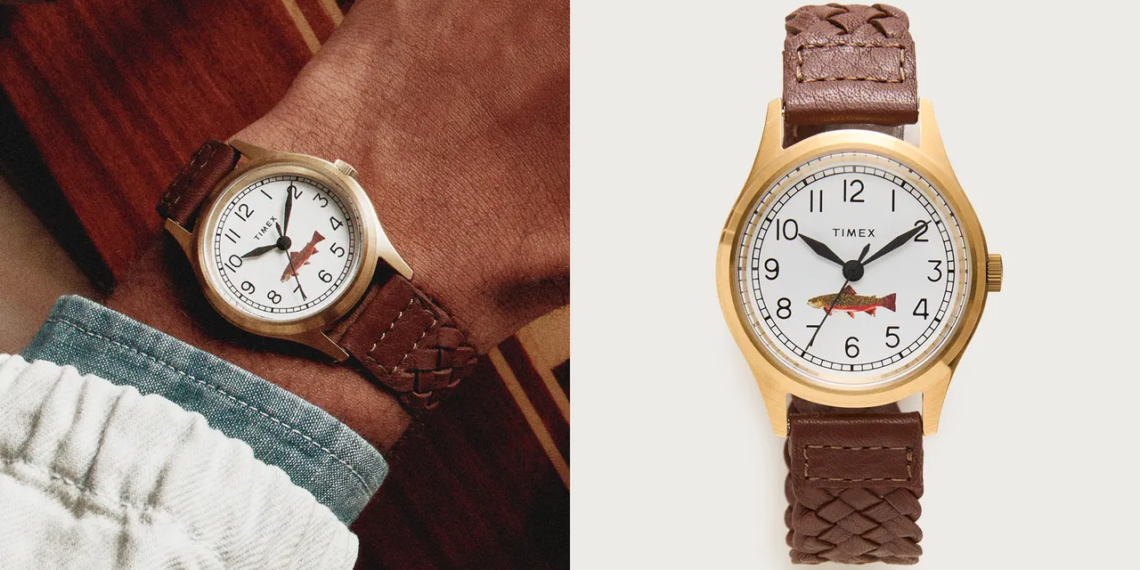 J.Crew and Timex’s New Trout-Dial Watch Is Certified Menswear Bait