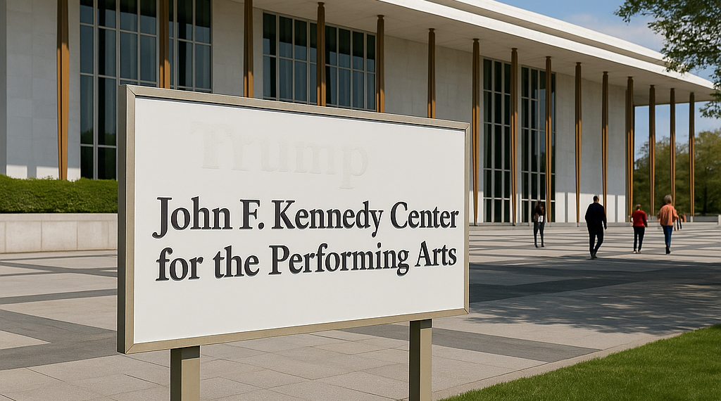 Ordena juez quitarle el nombre de Trump al Kennedy Center