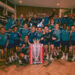 El momento en el que los jugadores del Arsenal se proclamaron campeones de la Premier