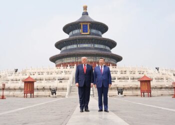 El paseo de Xi Jinping y Trump por el templo donde los emperadores sacrificaban toros
