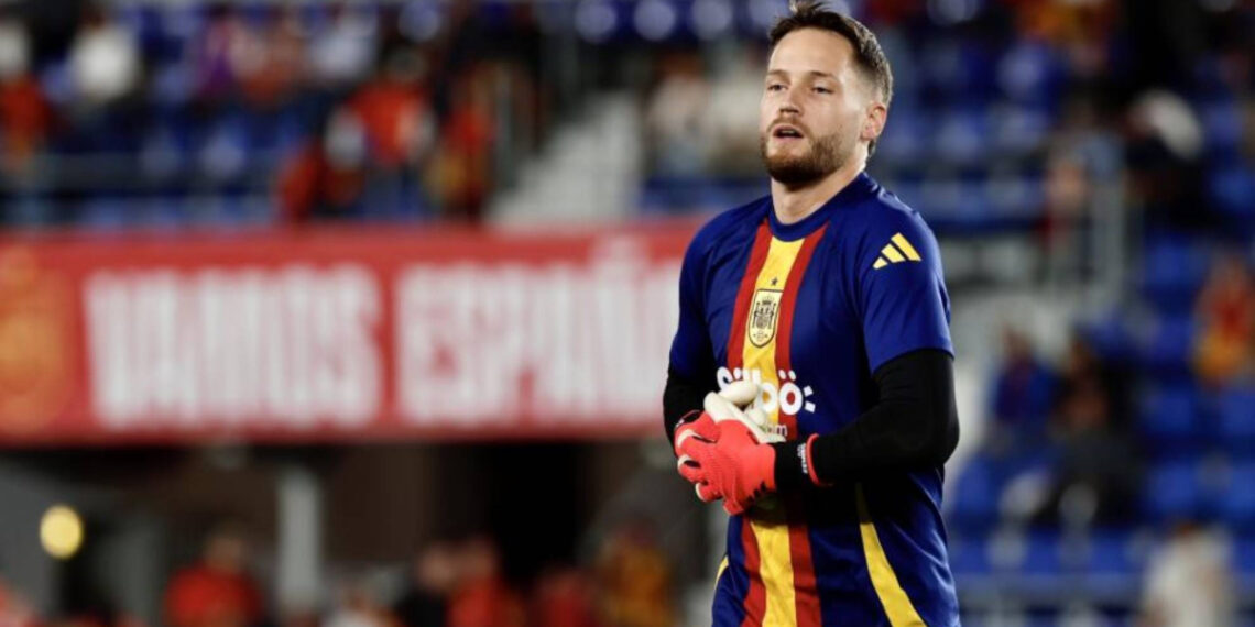Remiro: "Estoy triste por no poder ir al Mundial"