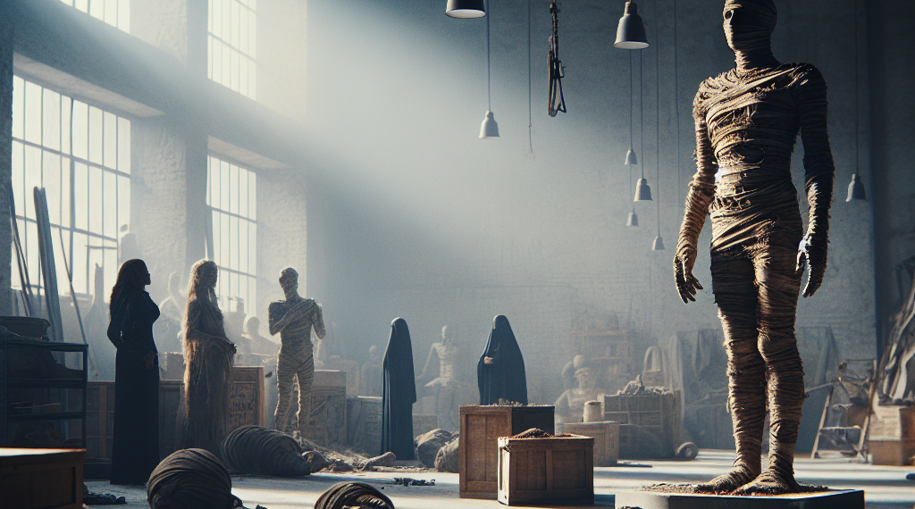 CGI Creature effects of Imhotep in The Mummy (1999)