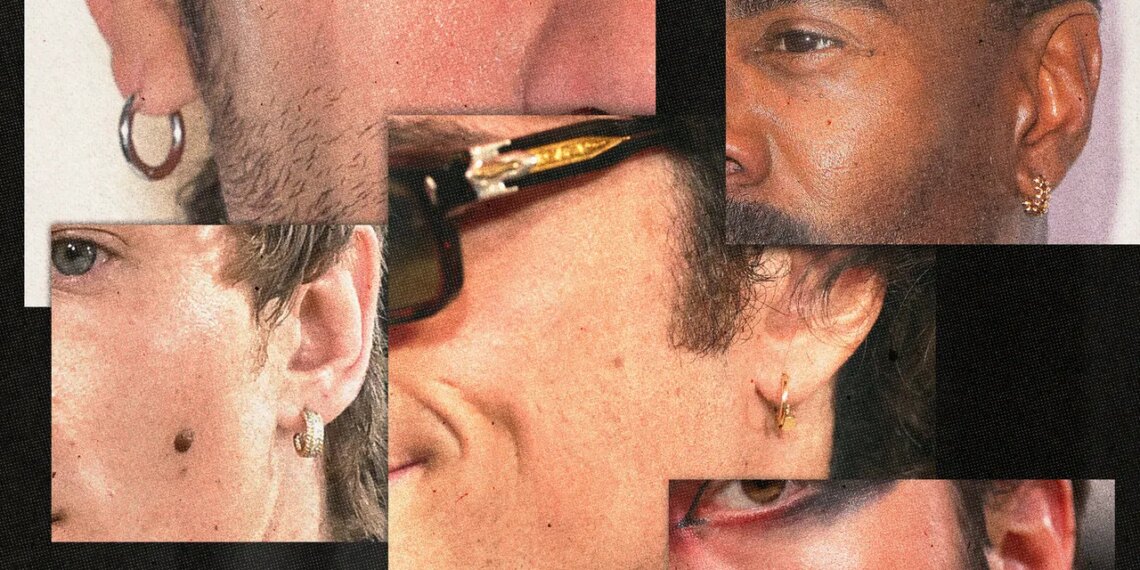 Guys Are Loving a Tight Little Hoop Earring