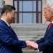 Trump le dice a Xi "es un honor ser tu amigo" durante su encuentro en Pekín