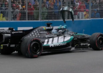 Mercedes detalla el "fallo catastrófico" que sufrió el coche de Russell