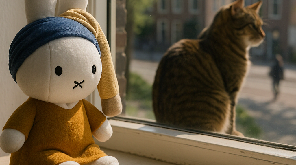 This 'Girl with a Pearl Earring' Miffy Toy Is an Internet Celebrity