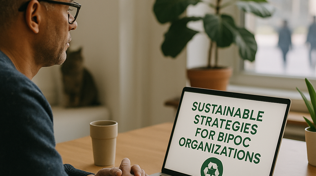 Neil Barclay shares strategies for sustainability for BIPOC organizations