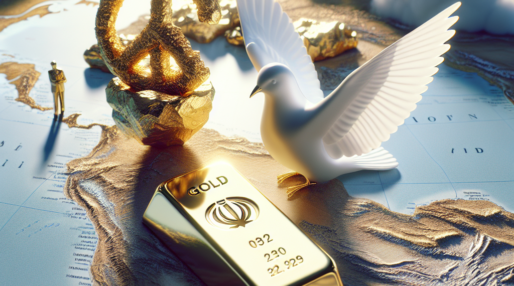 Oro cotiza estable ante las esperanzas de paz EU-Irán