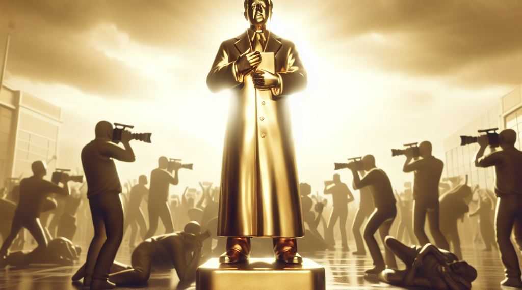Pastor Says Comparing Gold Trump Statue to 'Golden Calf' is 'Blasphemy'