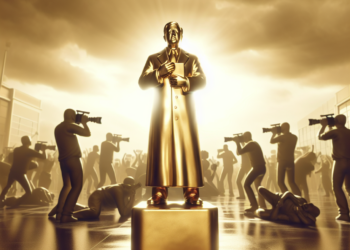 Pastor Says Comparing Gold Trump Statue to 'Golden Calf' is 'Blasphemy'