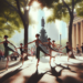 A rendering of the forthcoming mural that pays tribute to the trailblazers of Black dance in Philadelphia.