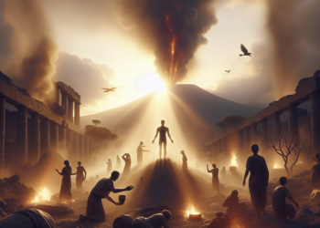 Pompeii Uses AI to Recreate Man Who Died in Vesuvius Eruption