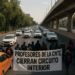 Bloquean maestros de la CNTE Circuito Interior