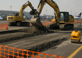 'Remachan' en AICM obras de remodelación