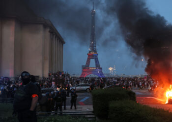 Disturbios en París tras la segunda Champions del PSG