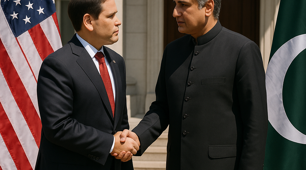 Rubio se reúne con el canciller de Pakistán en medio de la incertidumbre por un posible acuerdo con Irán para poner fin a la guerra