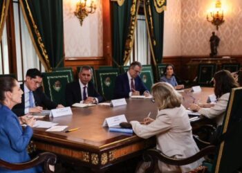 Sheinbaum se reúne con presidenta de Banco Europeo de Inversiones