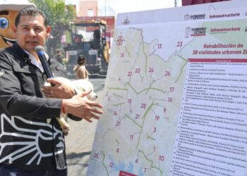​Con tecnología, empleo y transparencia, Gobierno de Puebla transforma vialidades